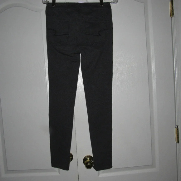 American Eagle Stretch Gray Hi-Rise Jeggings Sz 4 - Picture 5 of 6